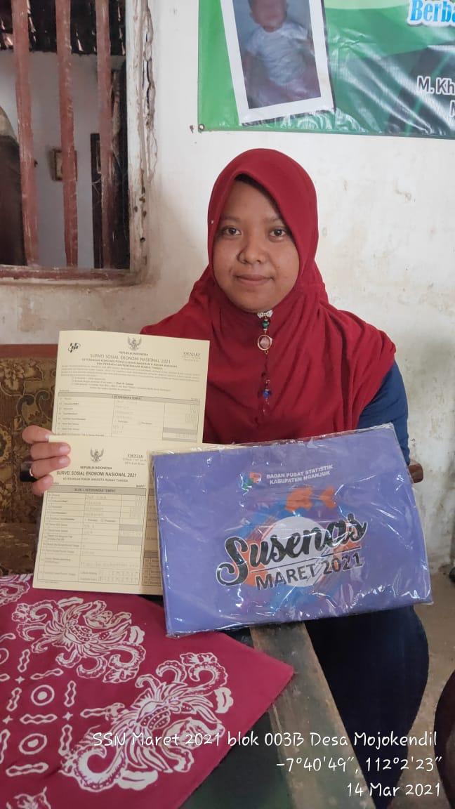 March 2021 Susenas Census in Mojokendil Village, Ngronggot