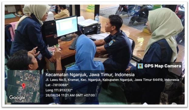 Pembinaan Desa Cantik Kelurahan Kramat Nganjuk