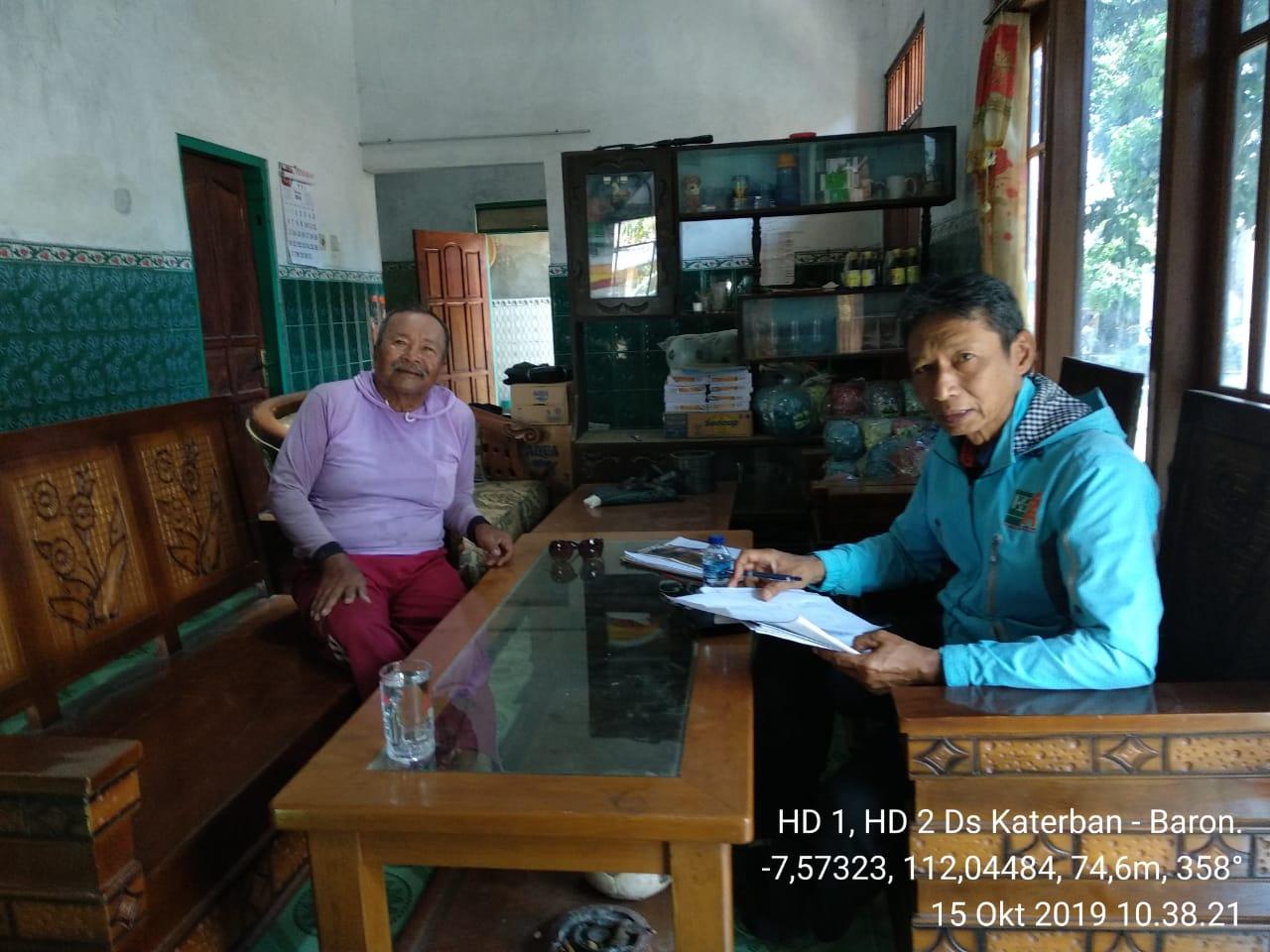 Enumeration of HD1, HD 2 in Katerban Village, Baron