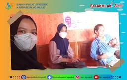 Supervision of the August 2022 Sakernas Enumeration in Mixed Village, Gondang