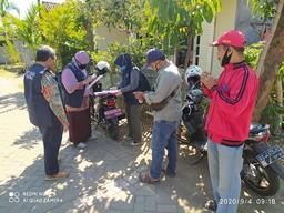 Supervision of PK SP2020 in Mangundikaran Village, Nganjuk