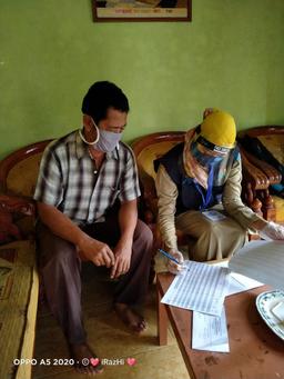 Verification of SP2020 in Kartoharjo Village, Nganjuk