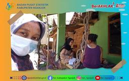 Supervision of the 2022 MKP Susenas Enumeration in Oro-oro Ombo Village, Ngetos