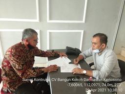 Construction Survey 2021 at CV Bangun, Kertosono