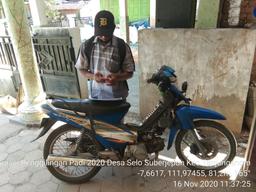 Supervision of the 2020 Rice Milling Survey in Sumberksatria Village, Tanjunganom