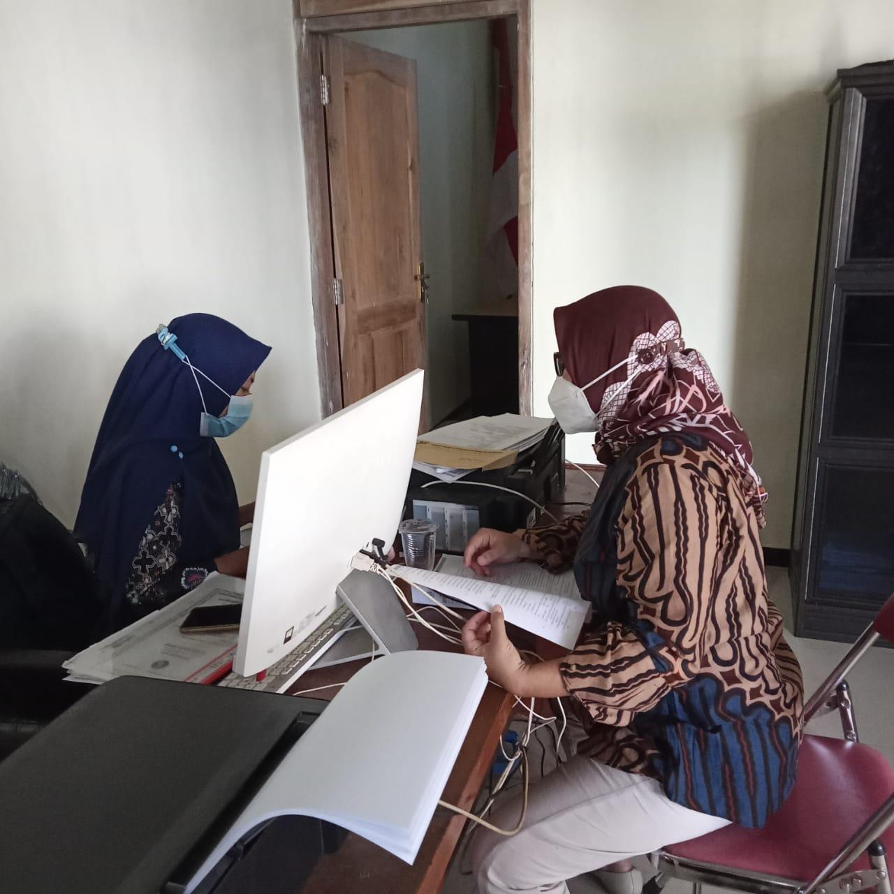 Monitoring of the 2021 Village PODES in Tanjung Rejo Village, Loceret