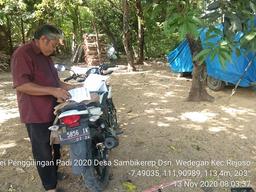 Supervision of The 2020 Rice Milling Survey in Sambikerep Village, Rejoso