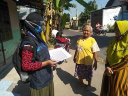 SP2020 verification in Sambiroto Village, Baron