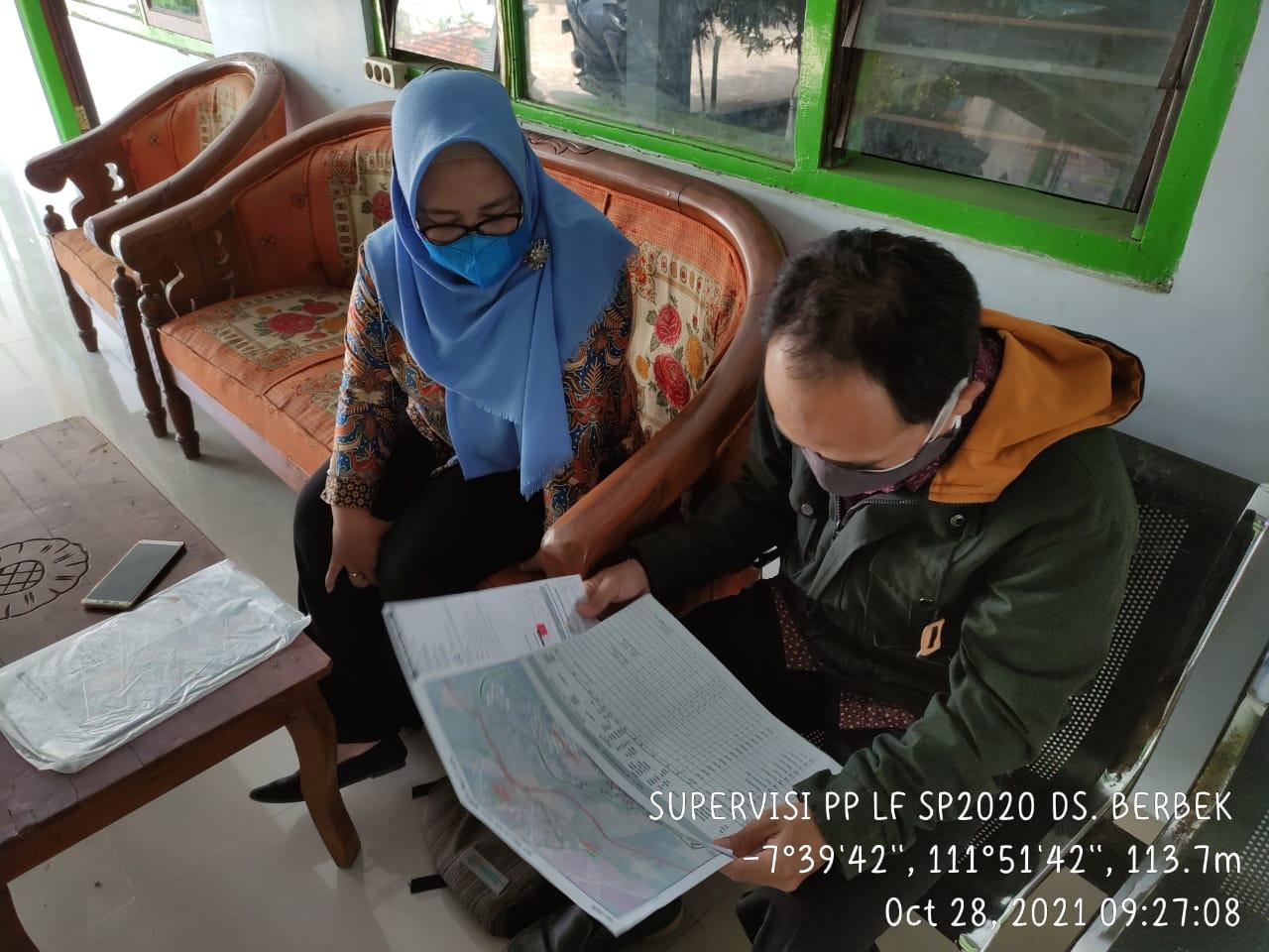 Supervisi PPLF SP2020 di Kecamatan Berbek