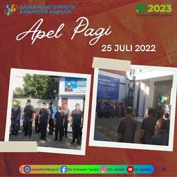 Apel Pagi, Senin 25 Juli 2022