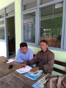 Supervisi Groundcheck SLS di Desa Kemlokolegi, Baron