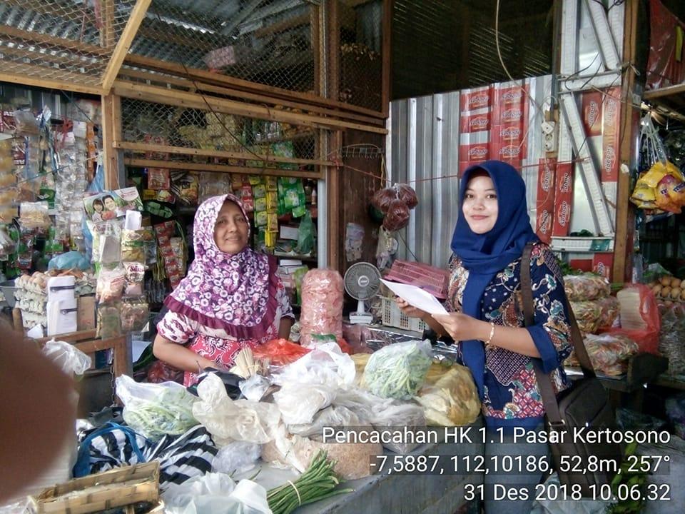 Survei Harga Konsumen (HK 1.1) di Pasar Kertosono