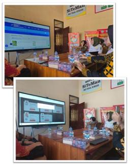 Website and Halo PST Socialization at the Satpol PP Service