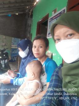 Supervision of the August 2021 Sakernas Enumeration in Kampungbaru Village, Tanjunganom